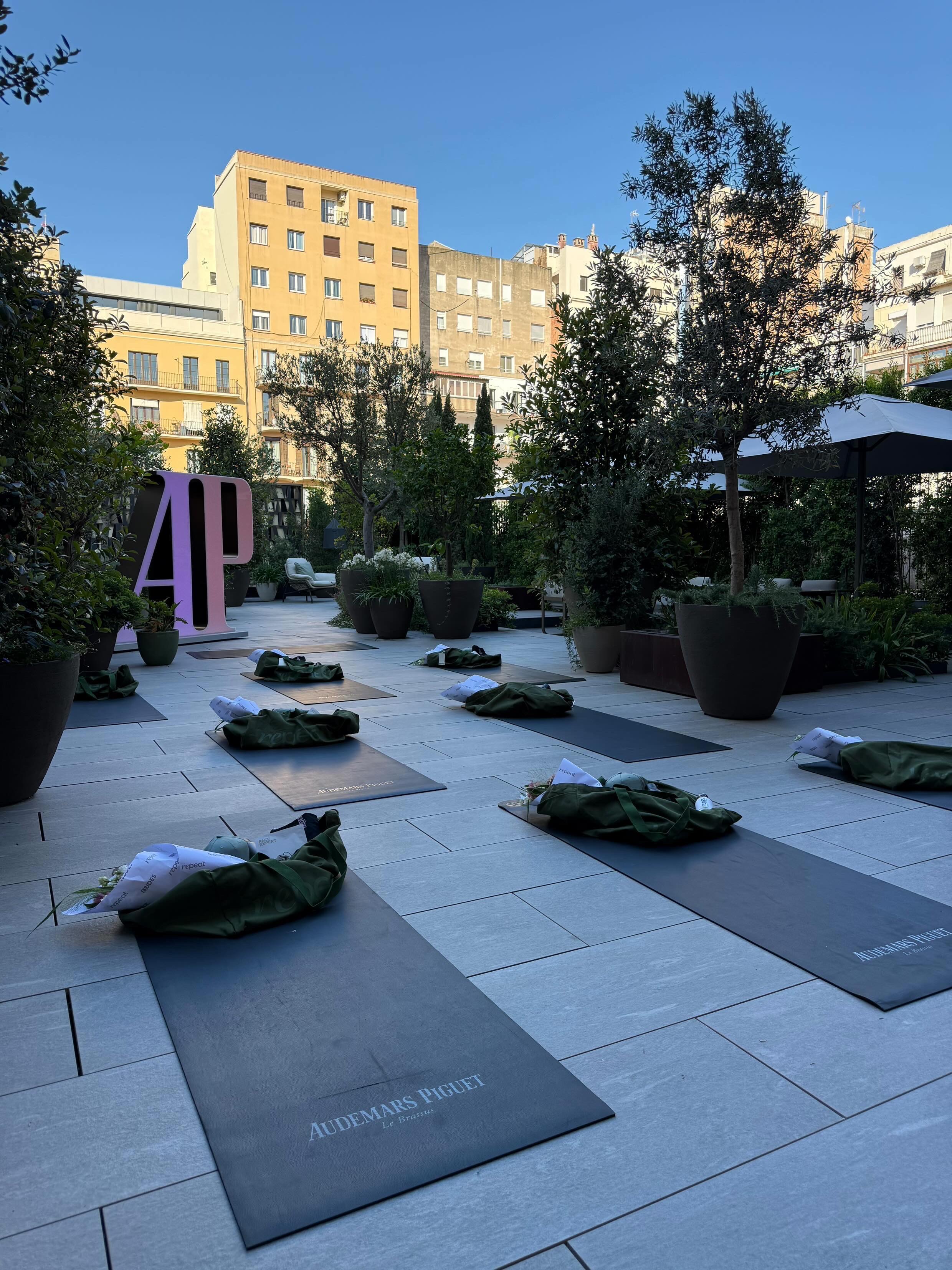 Audemars Piguet private morning takeover setup