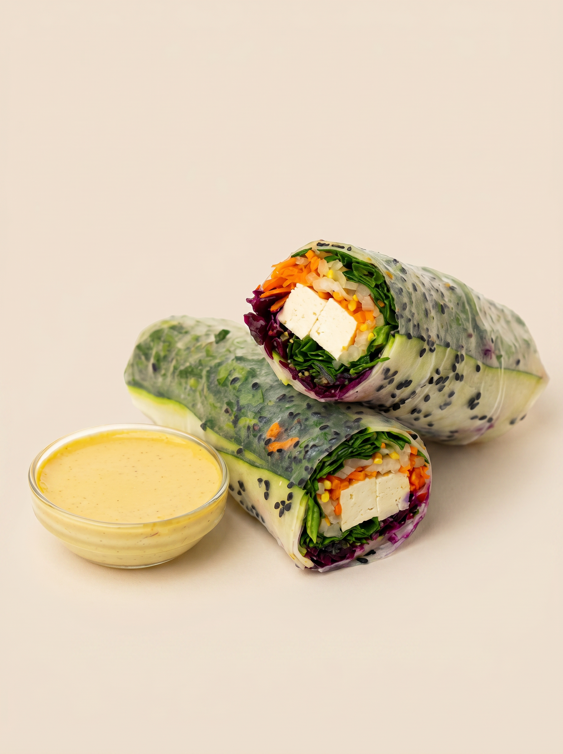 Tofu Rainbow Roll